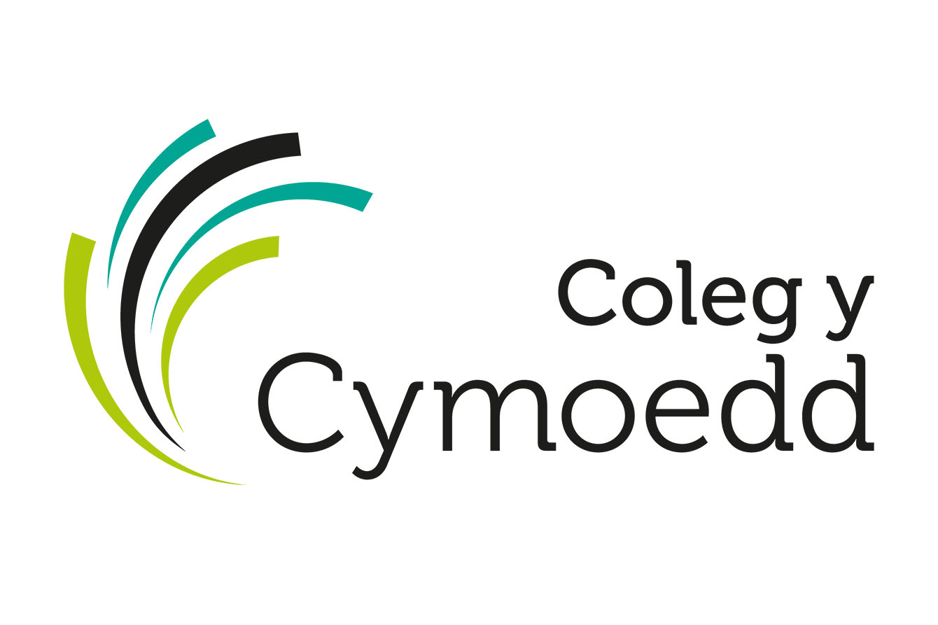 Coleg y Comoedd logo