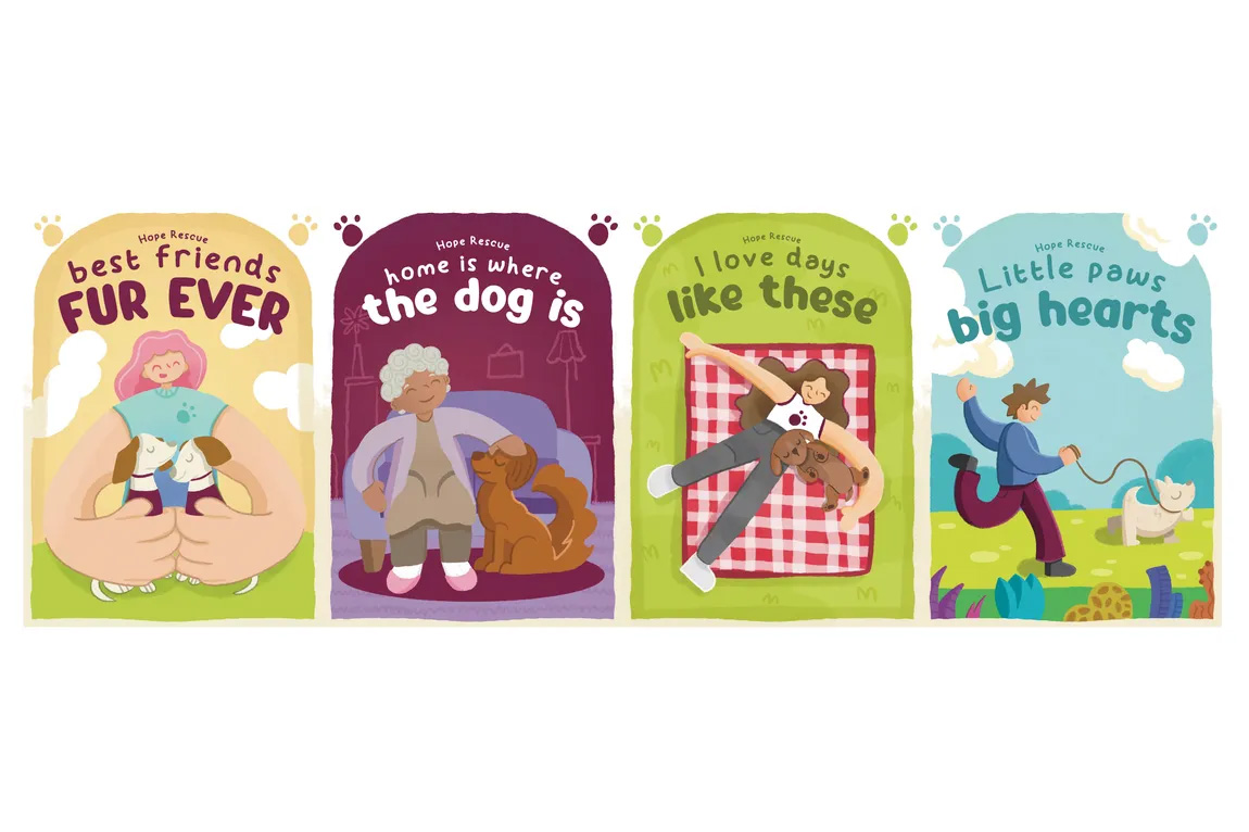 designs from illustration students