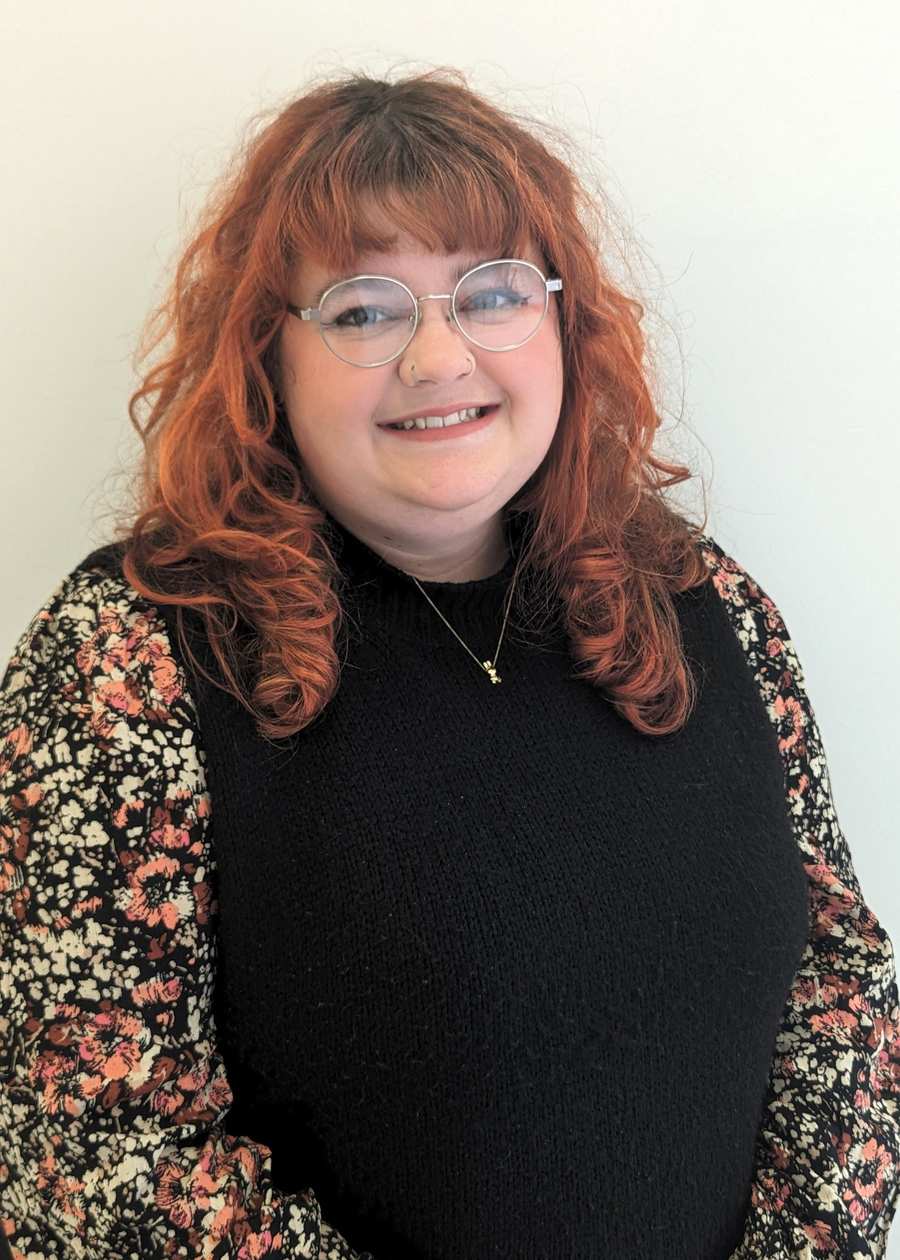Lauren Perry smiling at the camera