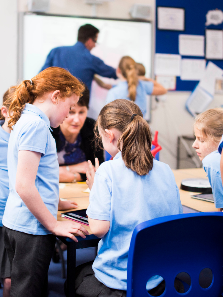 Pupils at school